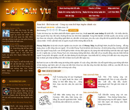 Xem bói – Bói toán vui – Công cụ xem bói trực tuyến chính xác – Giới thiệu website mới