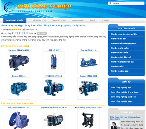 Bơm công nghiệp – Máy bơm dầu – Máy bơm công nghiệp – Máy bơm – Giới thiệu website mới