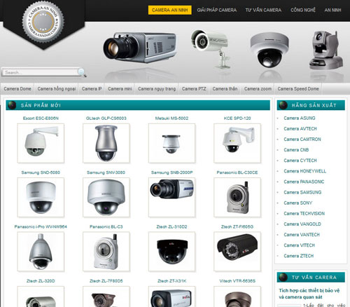 Camera – Camera An Ninh – Giới thiệu website mới