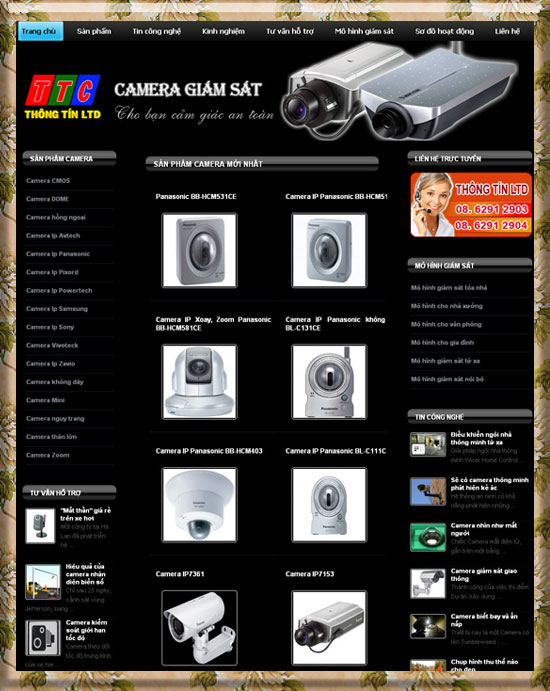 An toàn hơn với camera giám sát – Giới thiệu website mới