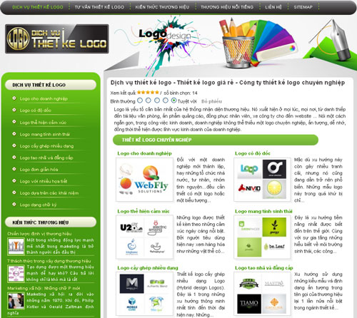 Dịch vụ thiết kế logo – Thiết kế logo giá rẻ – Công ty thiết kế logo chuyên nghiệp – Giới thiệu website mới