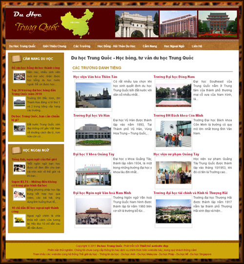 Cẩm Nang Du Học Trung Quốc – Giới thiệu website mới