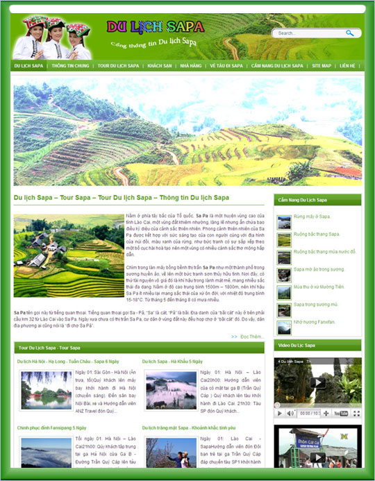 Du lịch Sapa – Giới thiệu website mới