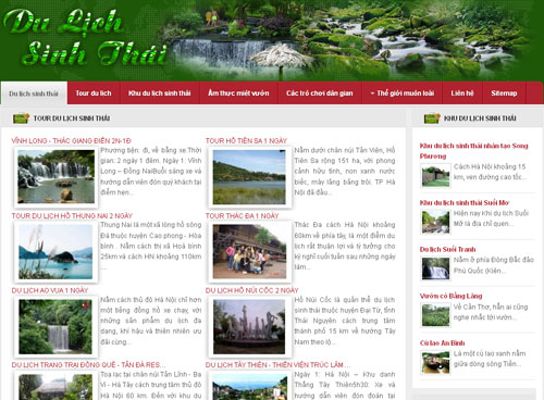 Du lịch sinh thái – Du lịch miệt vườn – Tour du lịch sinh thái giá rẻ – Giới thiệu website mới