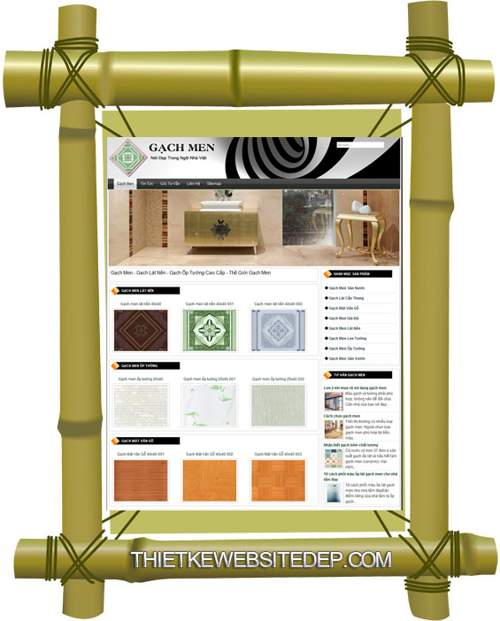 Gạch men – Thế giới gạch men – Giới thiệu website mới