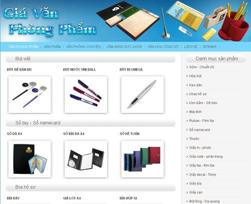 Giá văn phòng phẩm – Văn phòng phẩm – Đồ dùng văn phòng – Dụng cụ văn phòng – Giới thiệu website mới