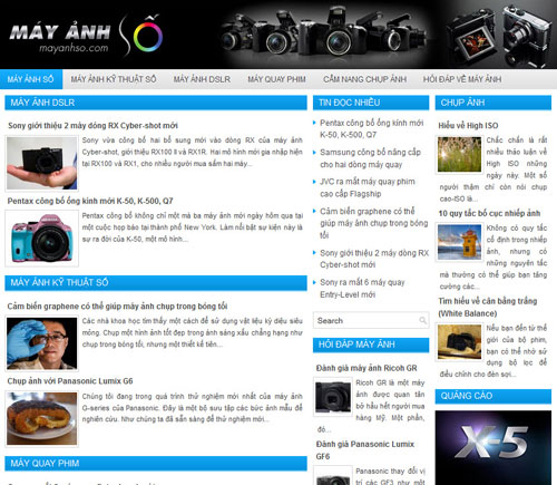 Máy ảnh kỹ thuật số, Máy ảnh số, Máy ảnh canon, May anh ky thuat so – Giới thiệu website mới