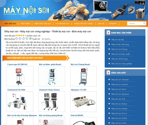 Máy nội soi – Máy nội soi công nghiệp – Thiết bị nội soi – Bán máy nội soi – Giới thiệu website mới