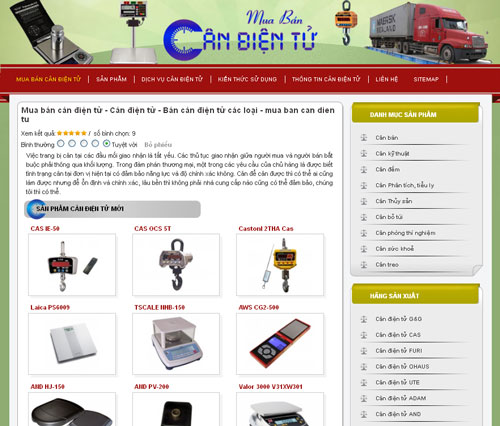 Mua bán cân điện tử – Cân điện tử – Bán cân điện tử các loại – mua ban can dien tu – Giới thiệu website mới