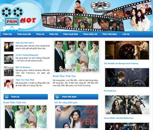 Phim Hot – Tuyển Tập Phim Hài – Giới thiệu website mới