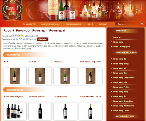 Rượu lễ – Rượu cưới – Rượu ngon – Rượu ngoại – Giới thiệu website mới