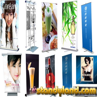 Standy – bán standy – khung treo standy – banner standy – standy hội chợ – in standy – Giới thiệu website mới