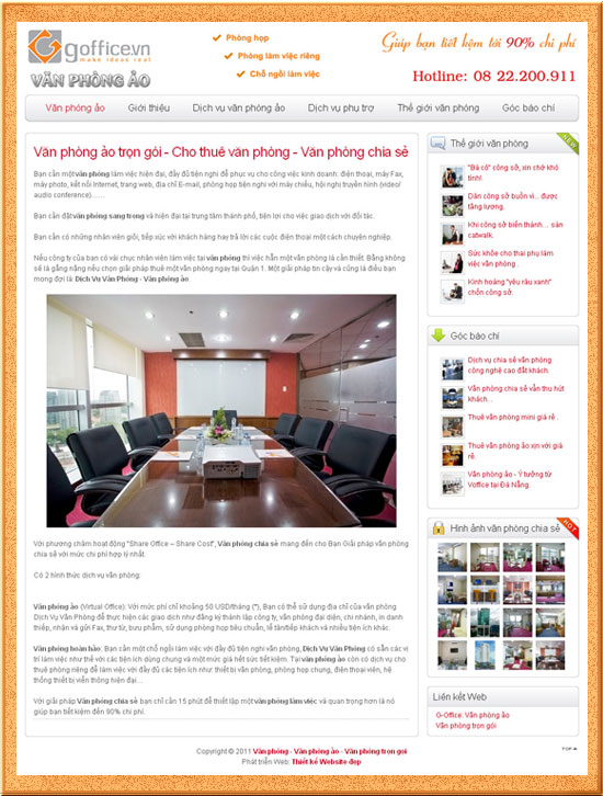 Văn Phòng Ảo – Vitual Office – Giới thiệu website mới