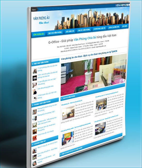 Văn phòng ảo – Văn phòng ảo cho thuê – Giới thiệu website mới