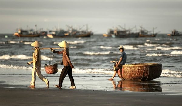 Lang chai Mui Ne 1 600x350 - Làng Chài Mũi Né - Mảnh đất níu chân mọi du khách