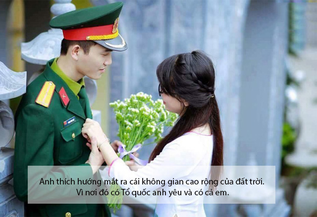 stt anh linh yeu xa gui hau phuong - Stt yêu xa bộ đội đi nghĩa vụ quân sự hài hước, ngắn hay cảm động