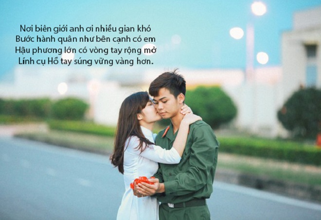 stt yeu xa anh linh de thuong - Stt yêu xa bộ đội đi nghĩa vụ quân sự hài hước, ngắn hay cảm động