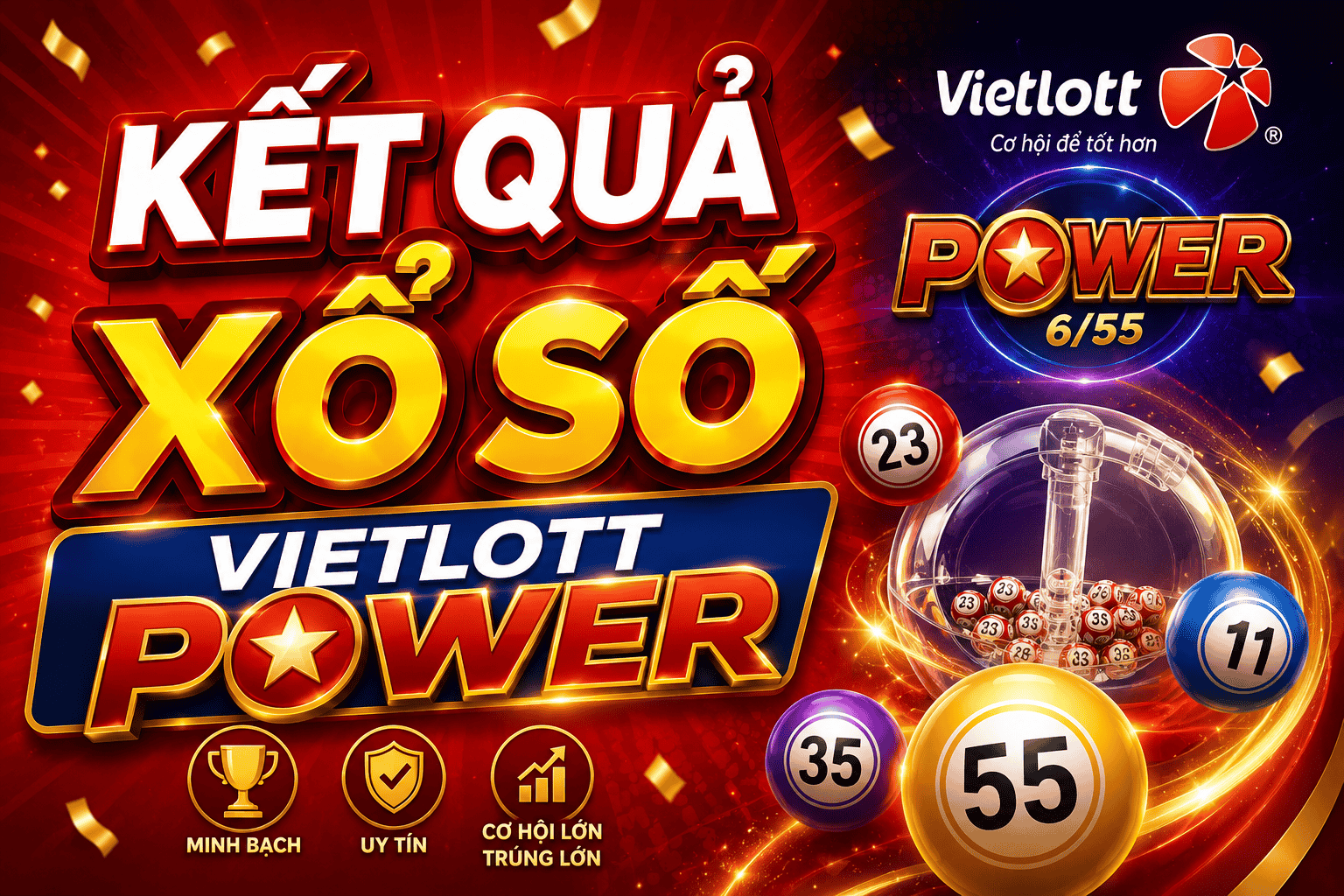 Hướng dẫn tra cứu kết quả xổ số chi tiết: Tra cứu Vietlott 23/5 – Kết quả xổ số Vietlott hôm nay 23/5/2026 – Xổ số Power 6/55